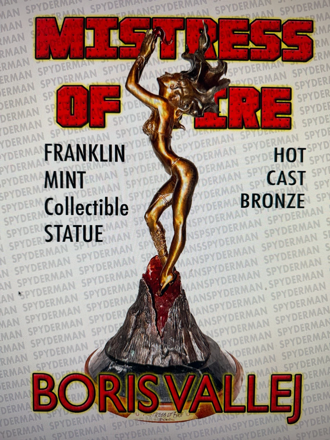 Mistress of Fire Bronze Collectible Statue
