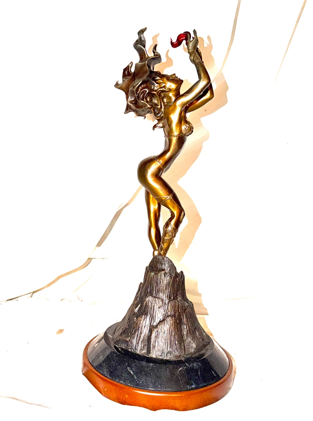 Mistress of Fire Bronze Collectible Statue - photo 5