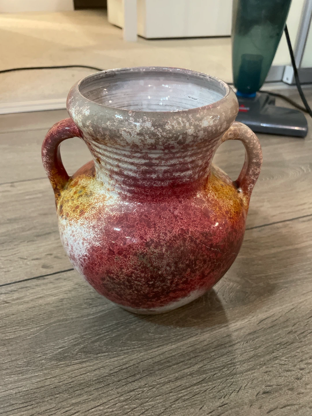 Decorative Ceramic Vase with Handles
