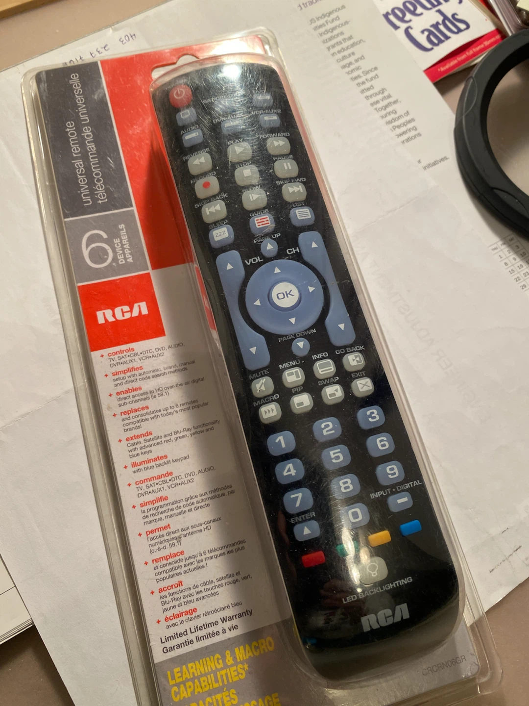 RCA 6-Device Universal Remote Control