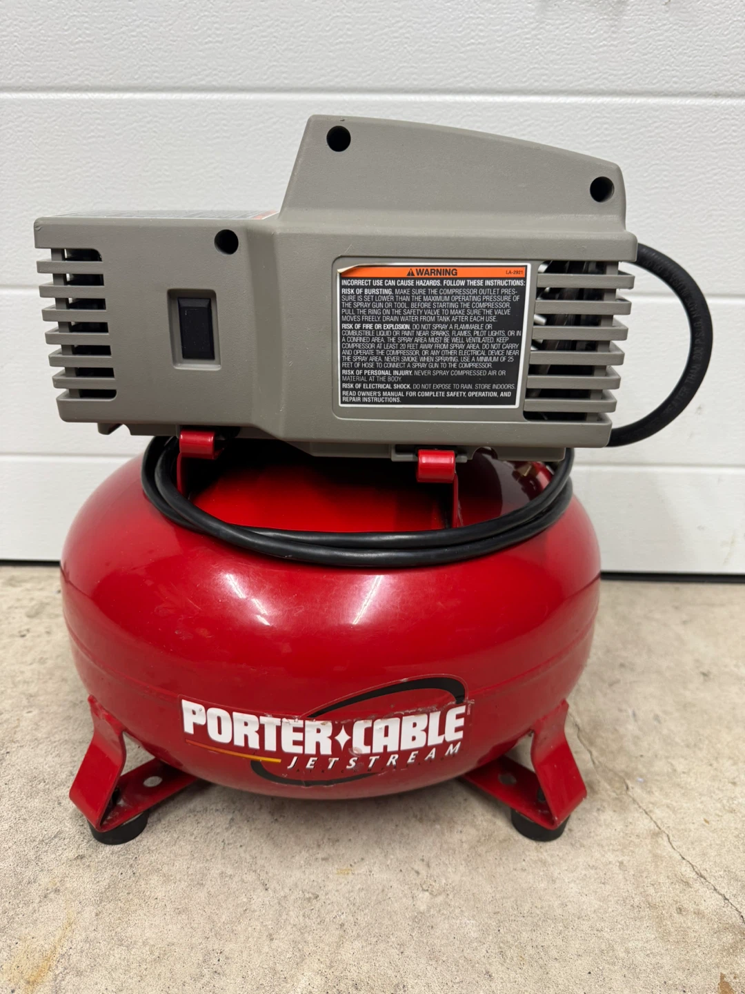 Porter Cable 6Gal Air Compressor - photo 2