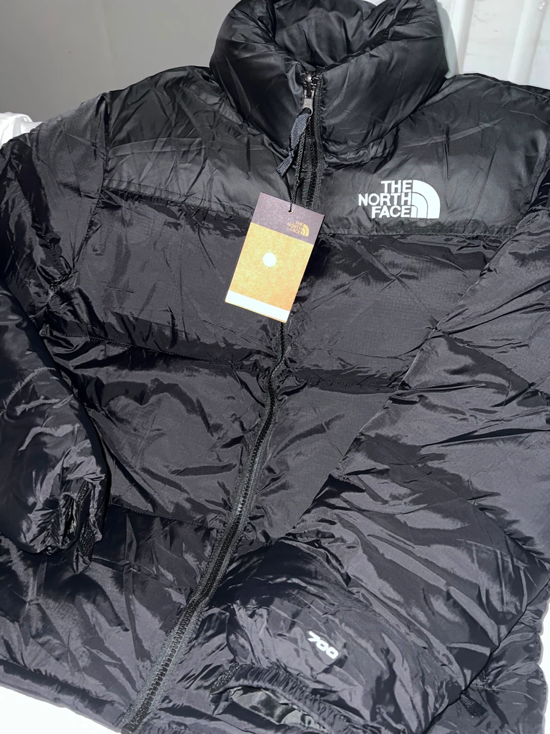The North Face 700 Fill Puffer Jacket - Black