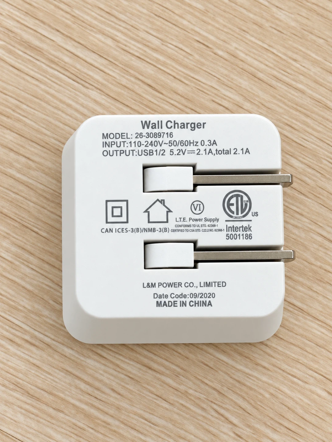 L&M Power Co. Dual USB Wall Charger - photo 3