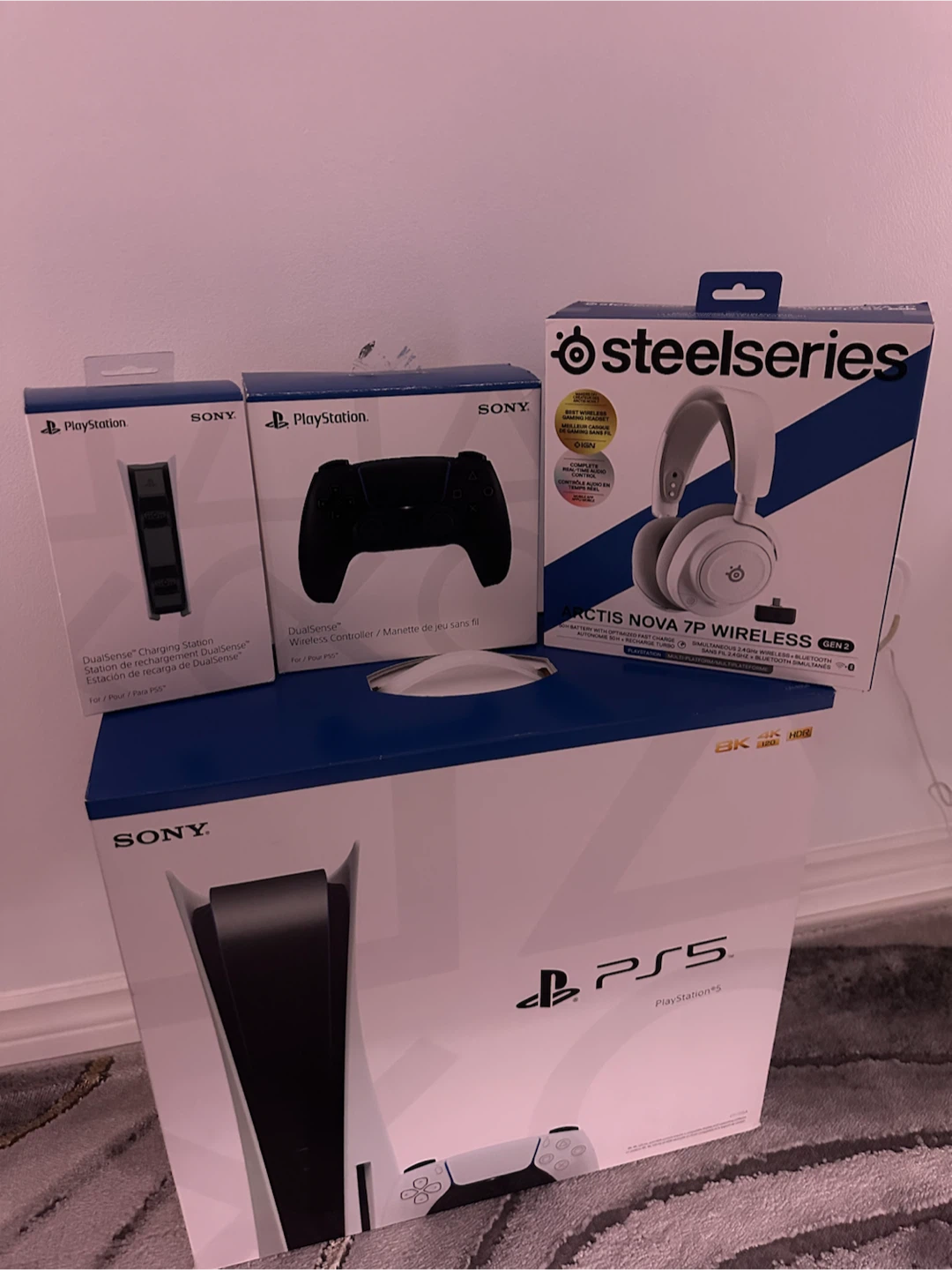 PlayStation 5 Console Bundle with Controller & Headset