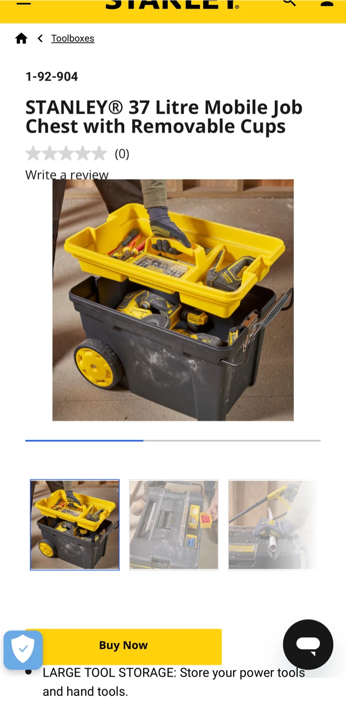 Stanley Pro Mobile Tool Chest