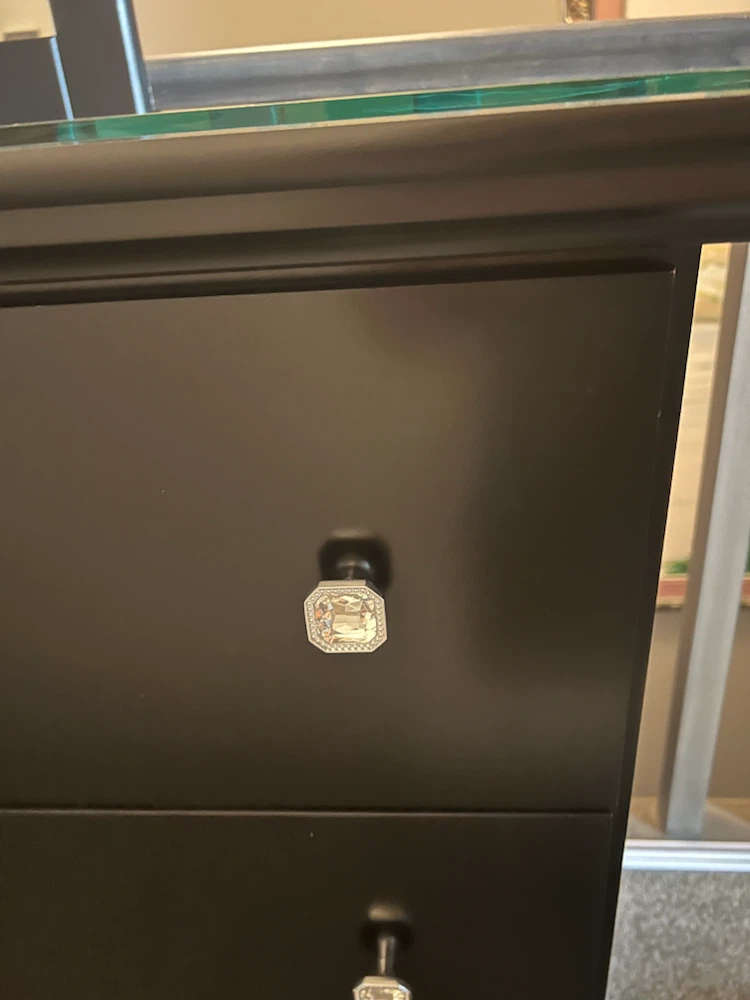 Black Dresser with Mirror - photo 2