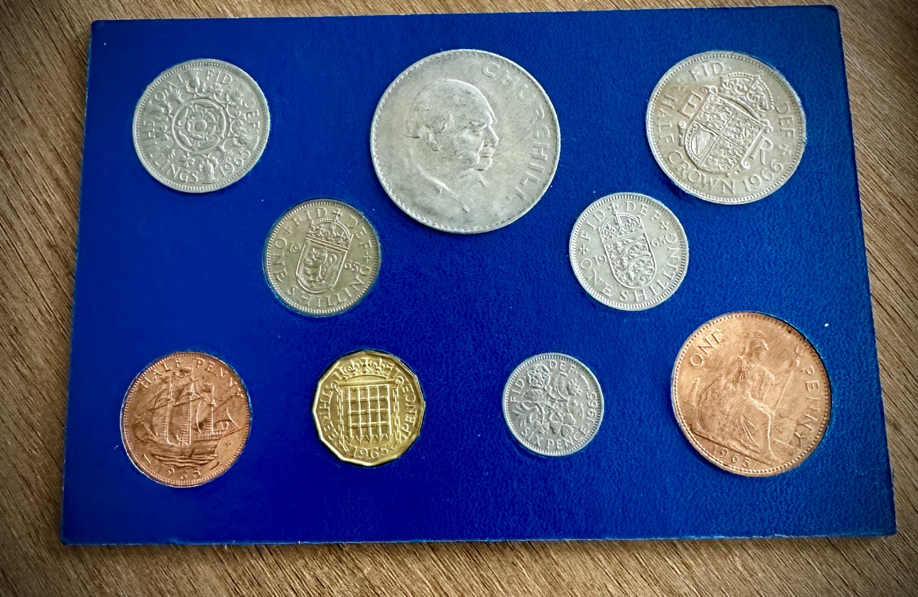 1965 British Coinage Set