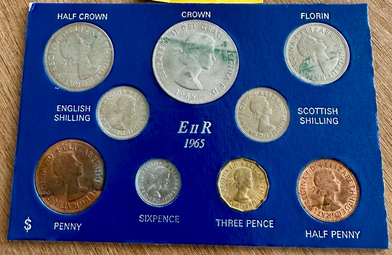 1965 British Coinage Set - photo 2