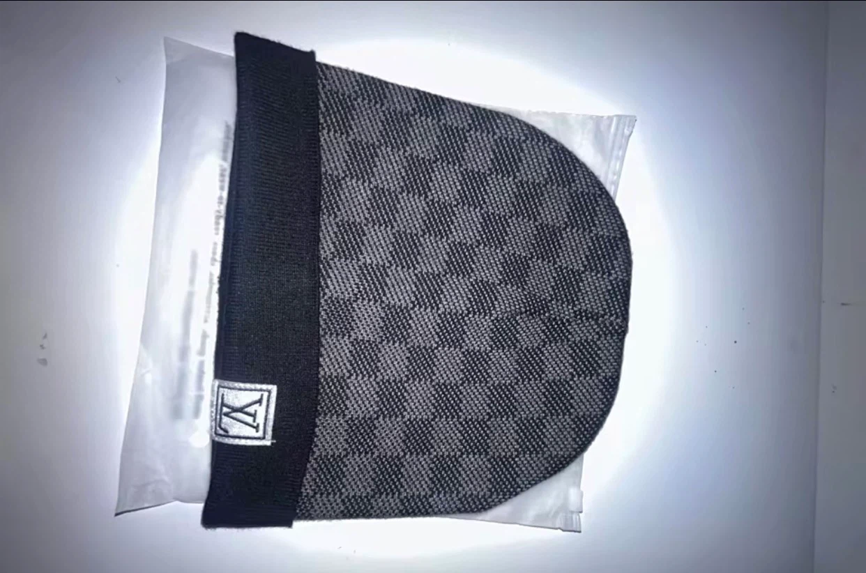 Louis Vuitton Damier Beanie