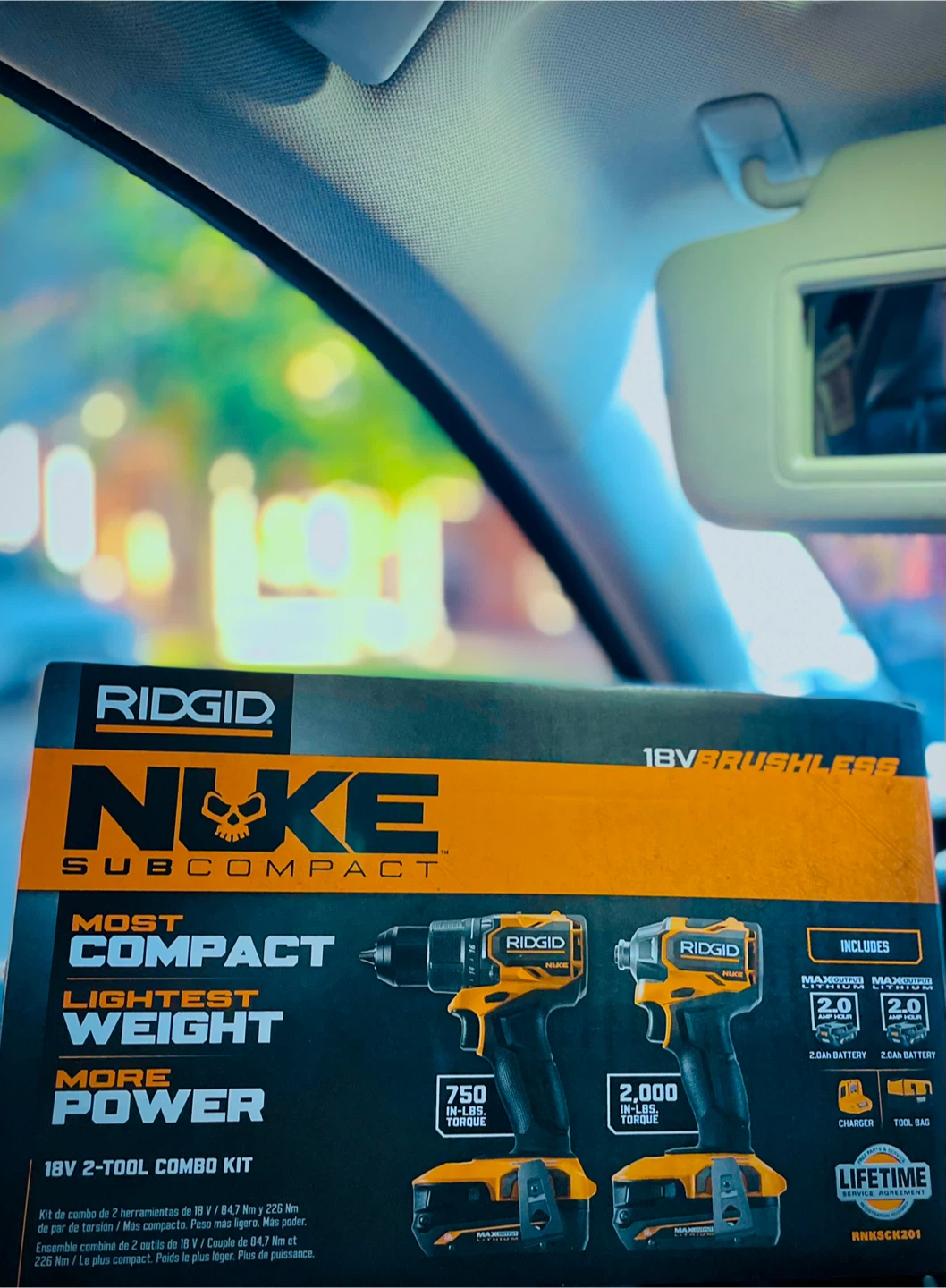 Ridgid 18V Subcompact NuKe 2-Tool Combo Kit