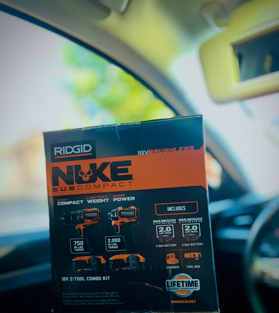 Ridgid 18V Subcompact NuKe 2-Tool Combo Kit - photo 2