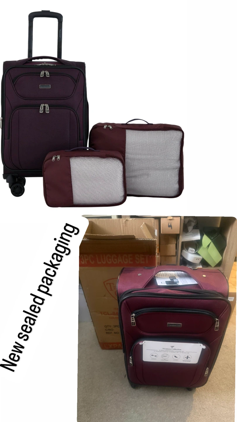 3-Piece Luggage Suitcase bag