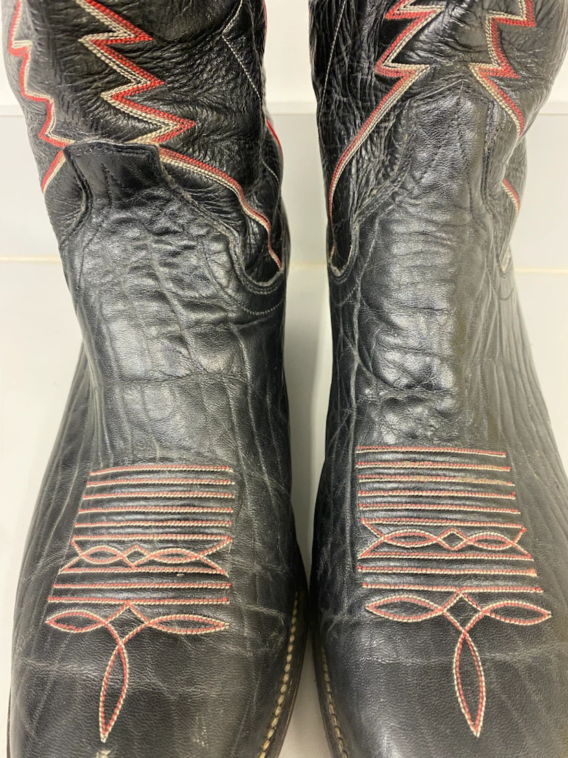 Panhandle Slim Sanders BullHide Leather Cowboy Boots - 11.5 - photo 3