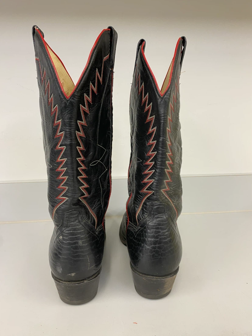 Panhandle Slim Sanders BullHide Leather Cowboy Boots - 11.5 - photo 4