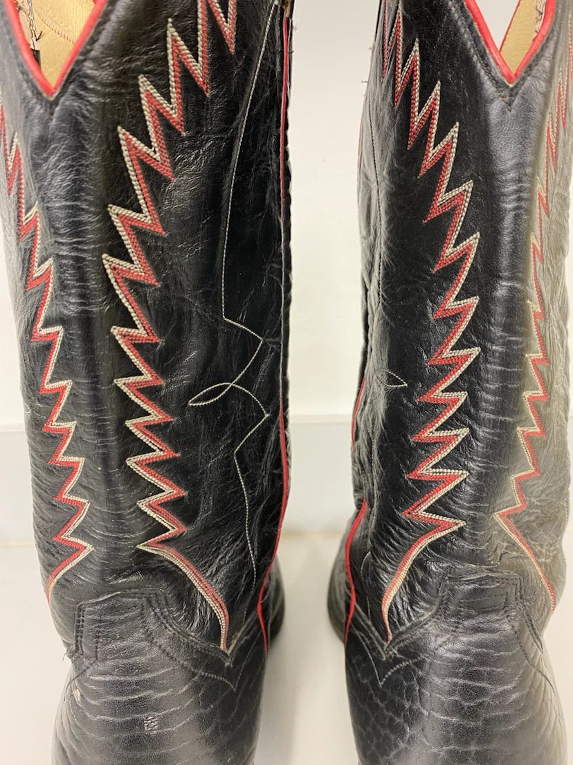 Panhandle Slim Sanders BullHide Leather Cowboy Boots - 11.5 - photo 5