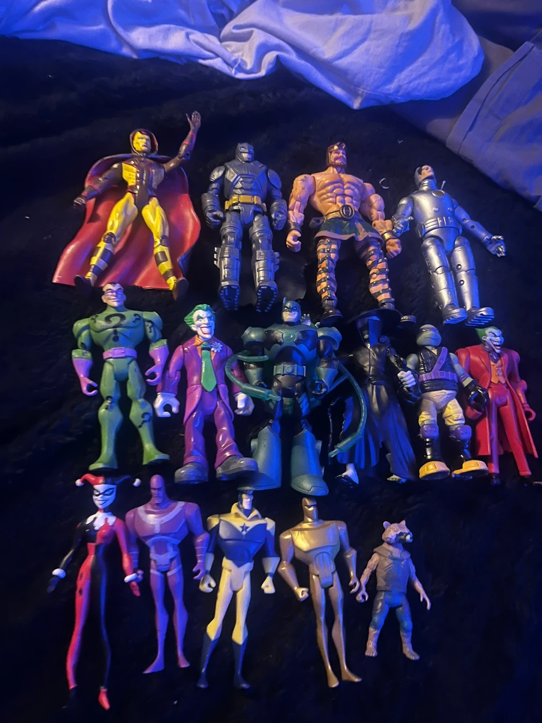 Assorted DC Comics & Marvel Action Figure lot