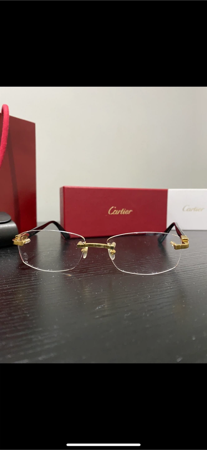 Authentic Cartier Acetate glasses - photo 3