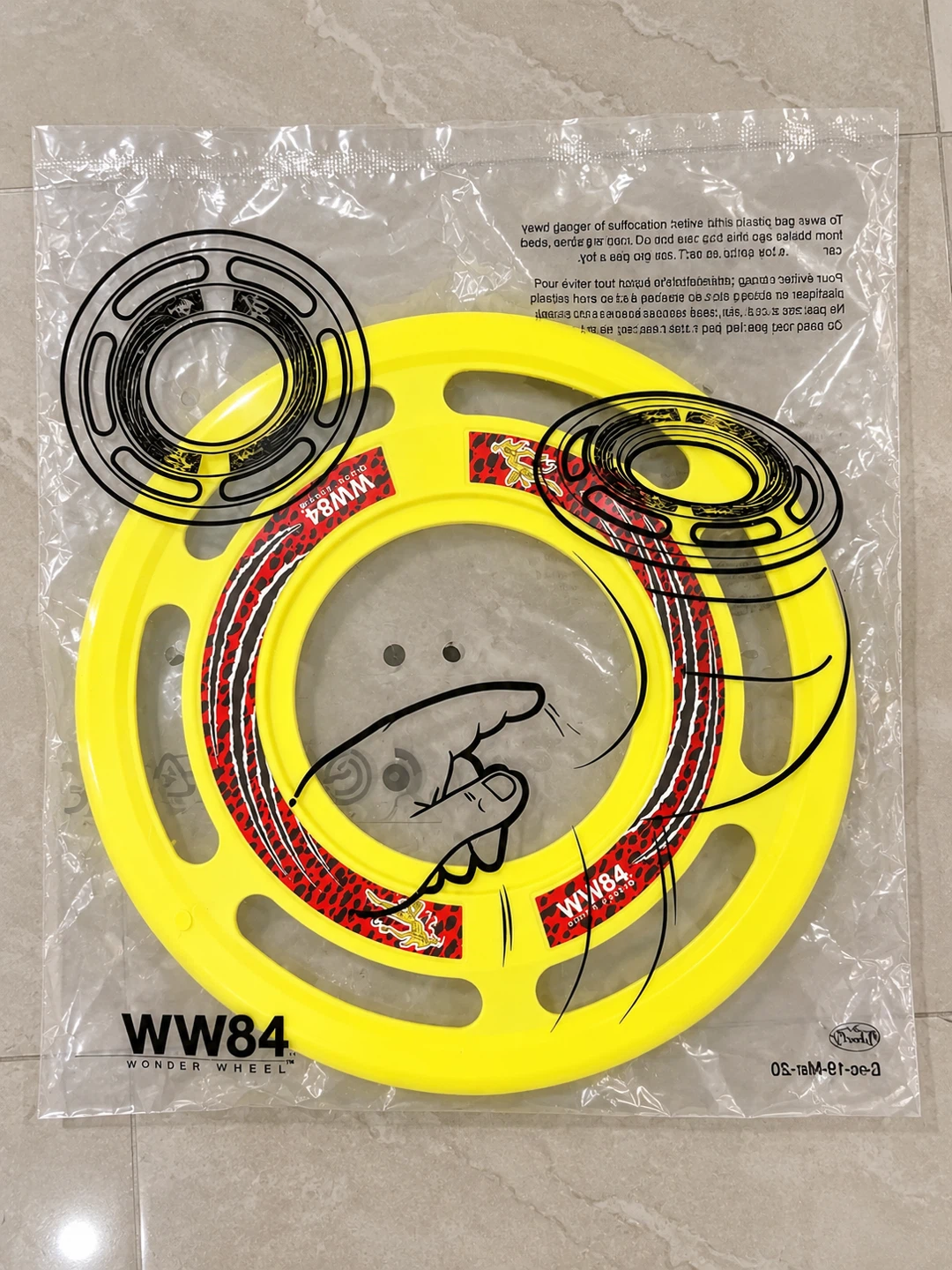 Wonder Wheel Flying Disc