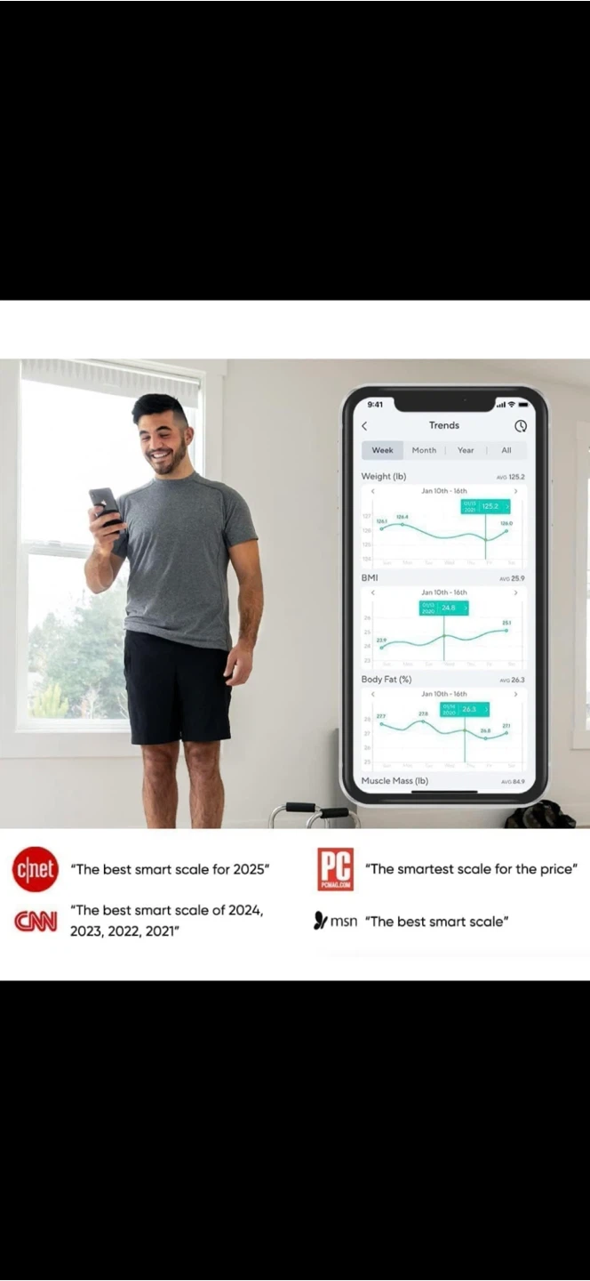 Wyze Scale X Smart Body Composition Scale - photo 2