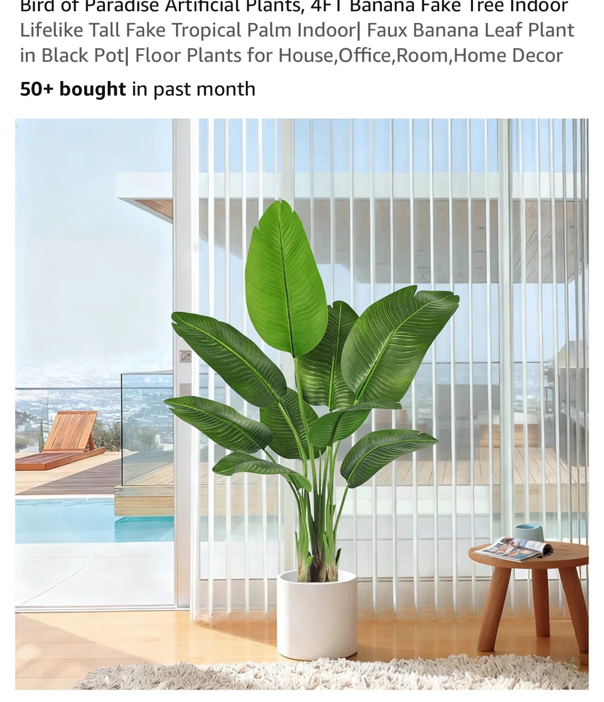 4FT Artificial Bird of Paradise Plant BPA