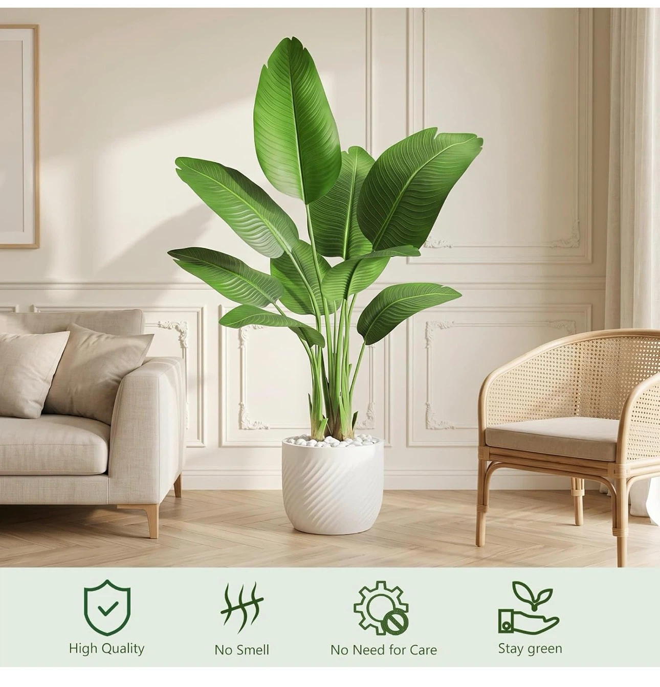 4FT Artificial Bird of Paradise Plant BPA - photo 3
