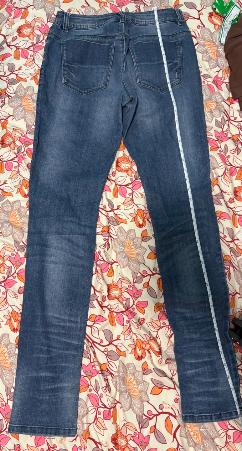 Blue ripped/distressed jeans - photo 2