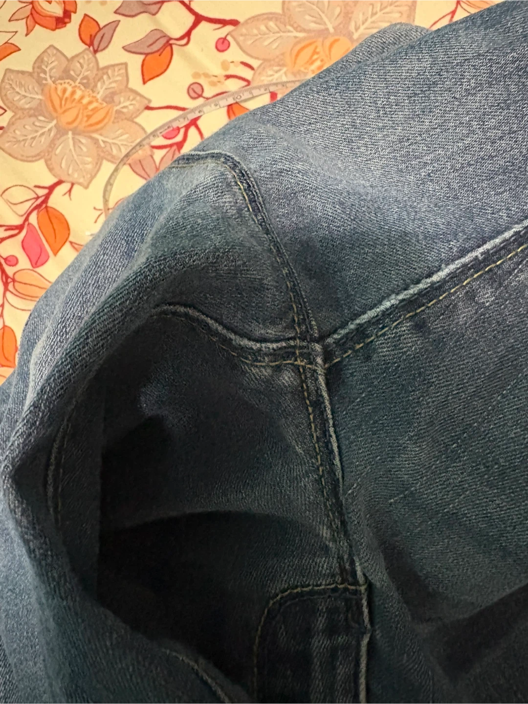Blue ripped/distressed jeans - photo 3