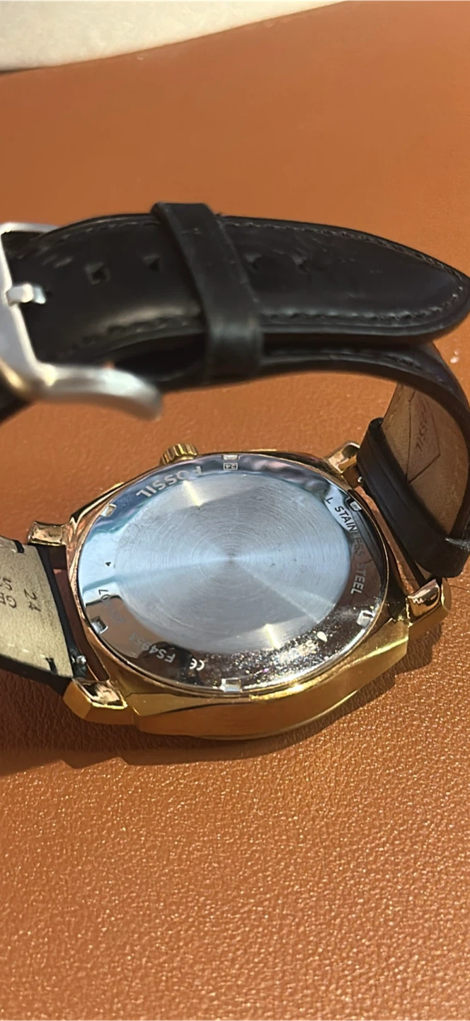 Fossil FS4951 Gold and Black Watch - photo 2