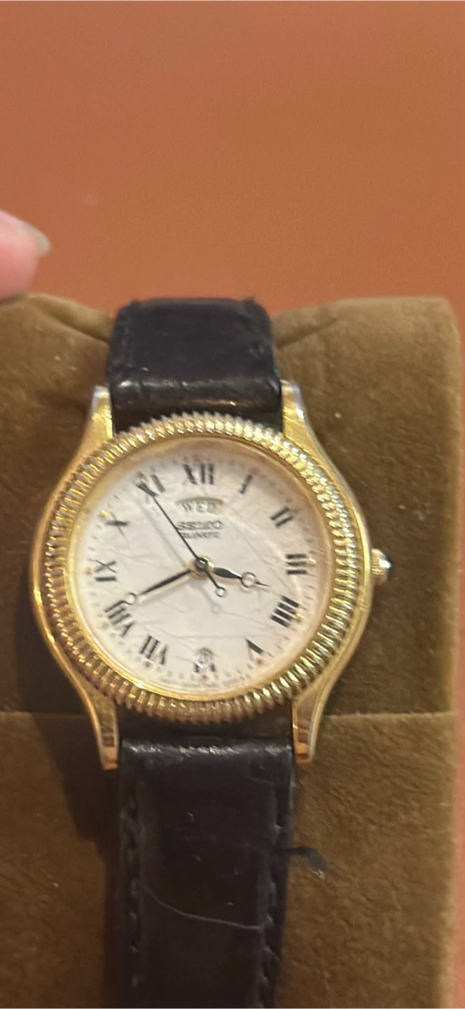 Seiko Quartz Gold-Tone Watch
