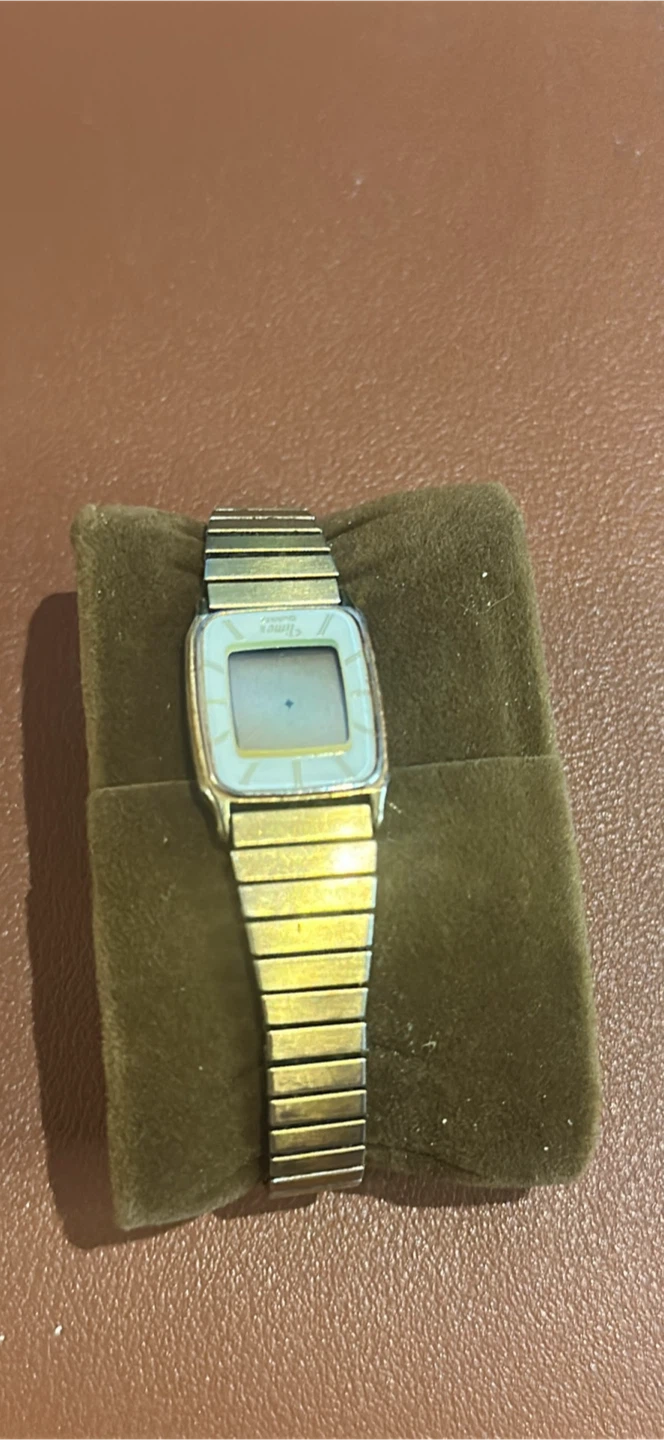 Timex Quartz Gold-Tone Watch
