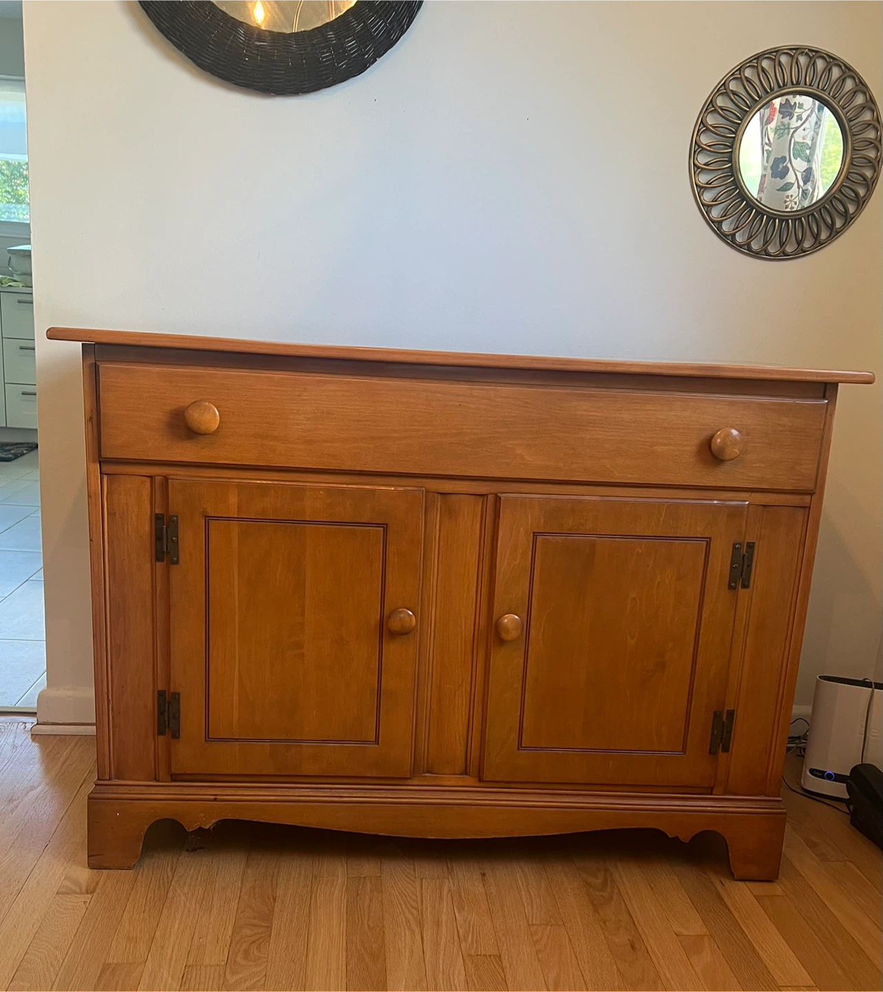 Vintage Vilas solid rock maple dining set - photo 4