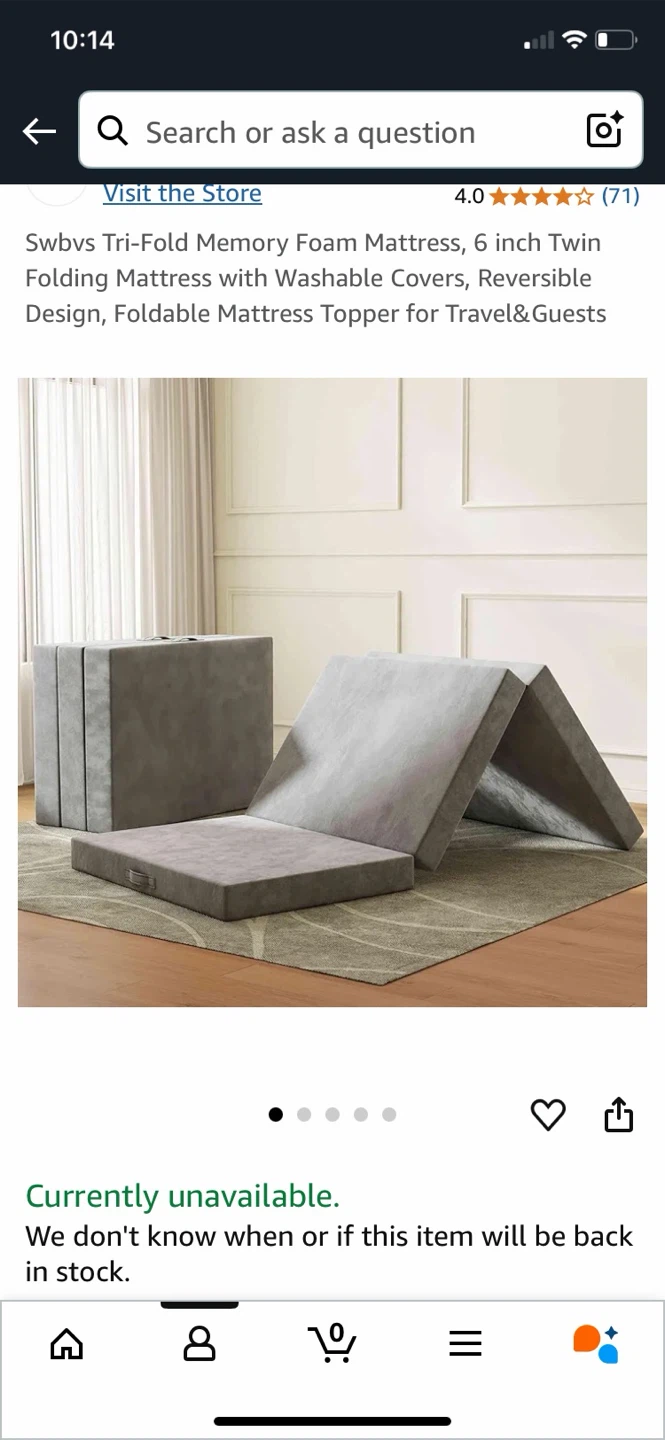 Foldable Mattress