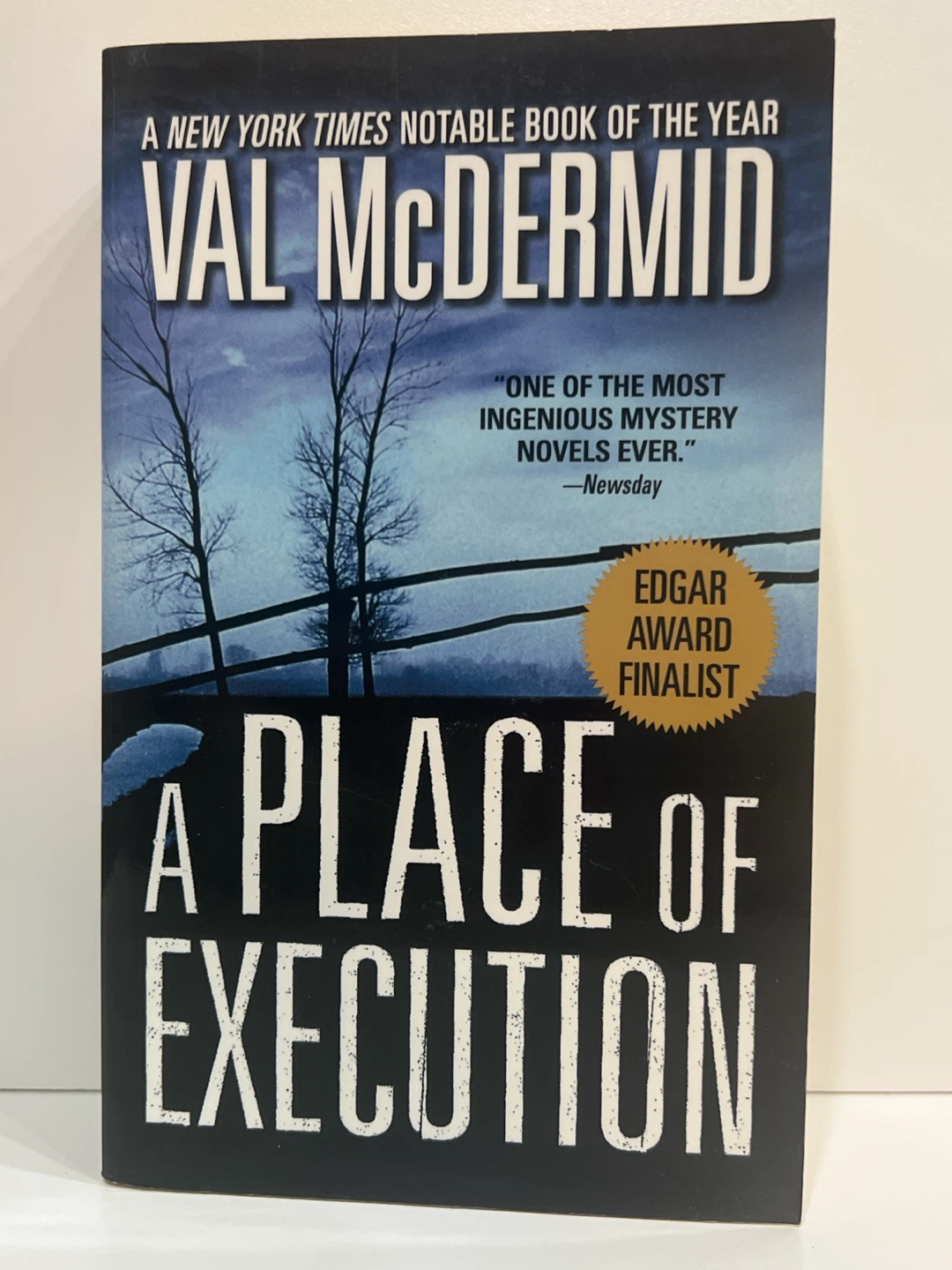 Val McDermid A Place of Execution Signed Book