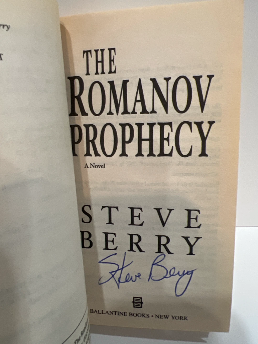 The Romanov Prophecy by Steve Berry - photo 2