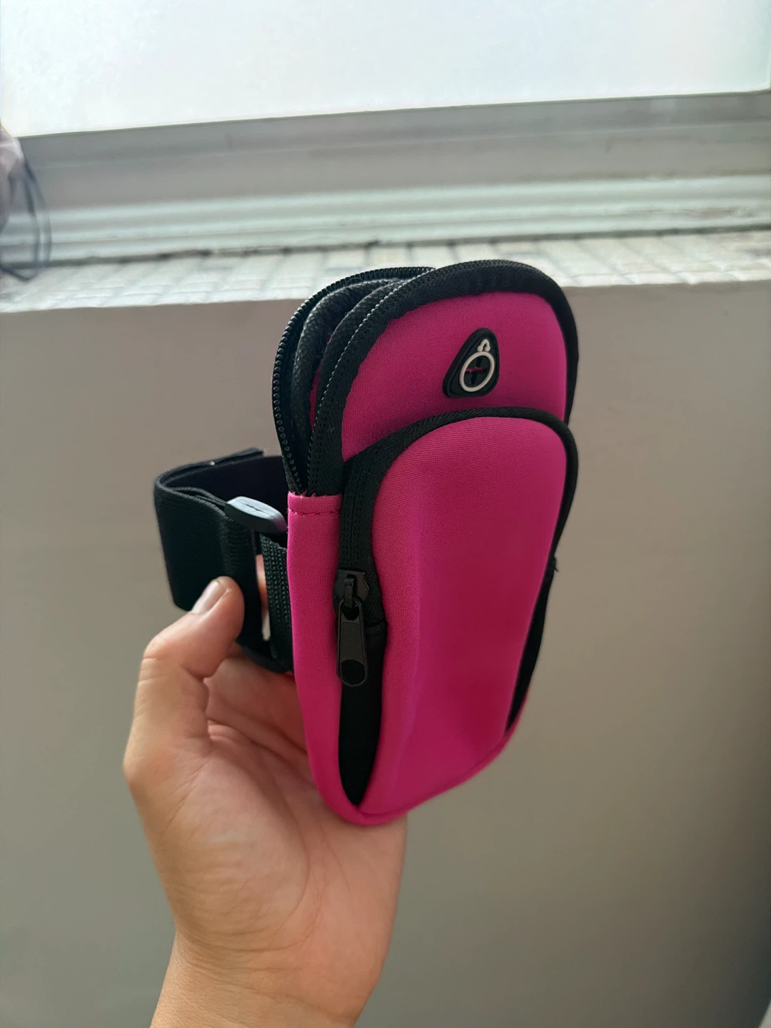 Pink Running Armband Phone Holder