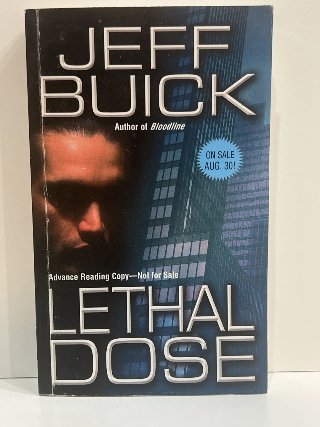 Jeff Buick Lethal Dose Advance Reading Copy Book