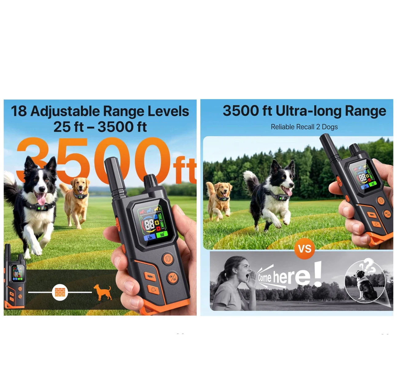 Brand new 2In1 Wireless Dog Collar Fence System - photo 3