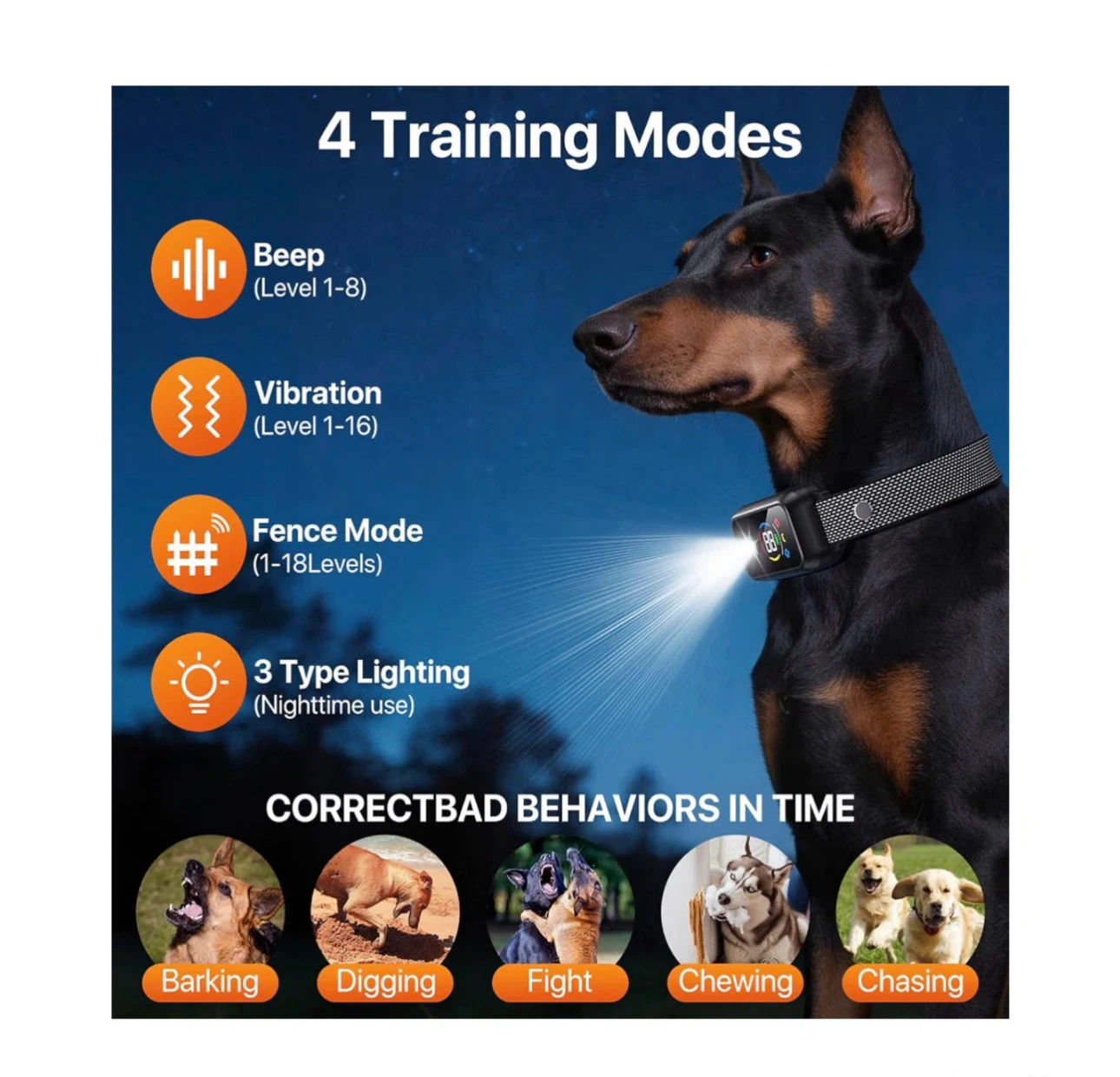 Brand new 2In1 Wireless Dog Collar Fence System - photo 4