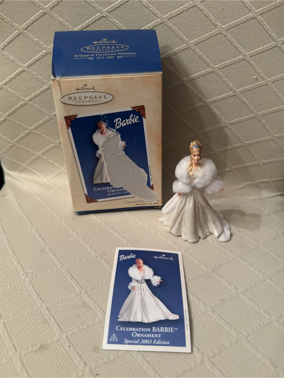 Hallmark Barbie Celebration 2003 Ornament