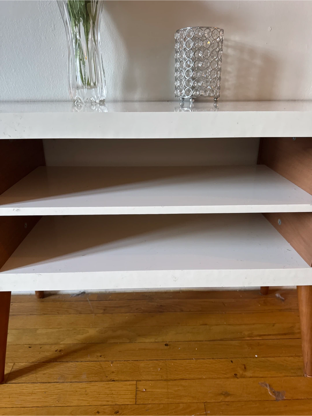 Mid-Century Modern TV Stand with Storage - photo 3