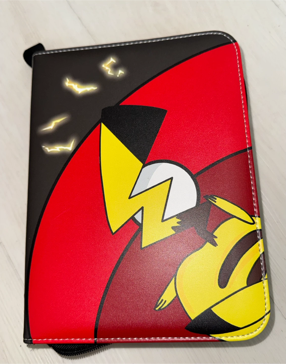 Filled Pokémon Trading Card Binder