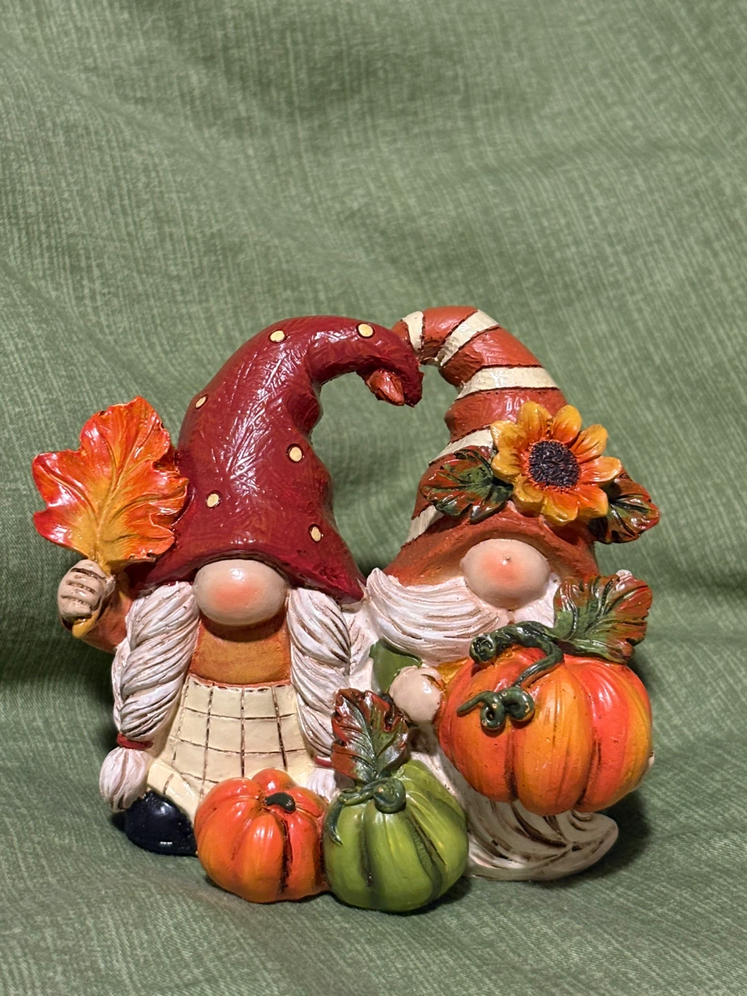 Adorable Fall Decor Gnomes, Scarecrow, Turkey & Pumpkins