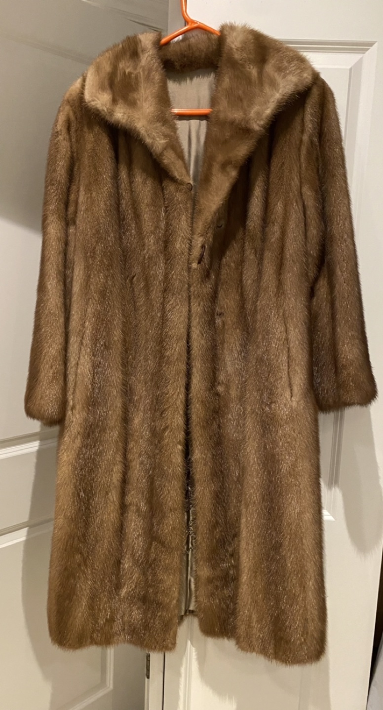 Brown Mink Fur Coat
