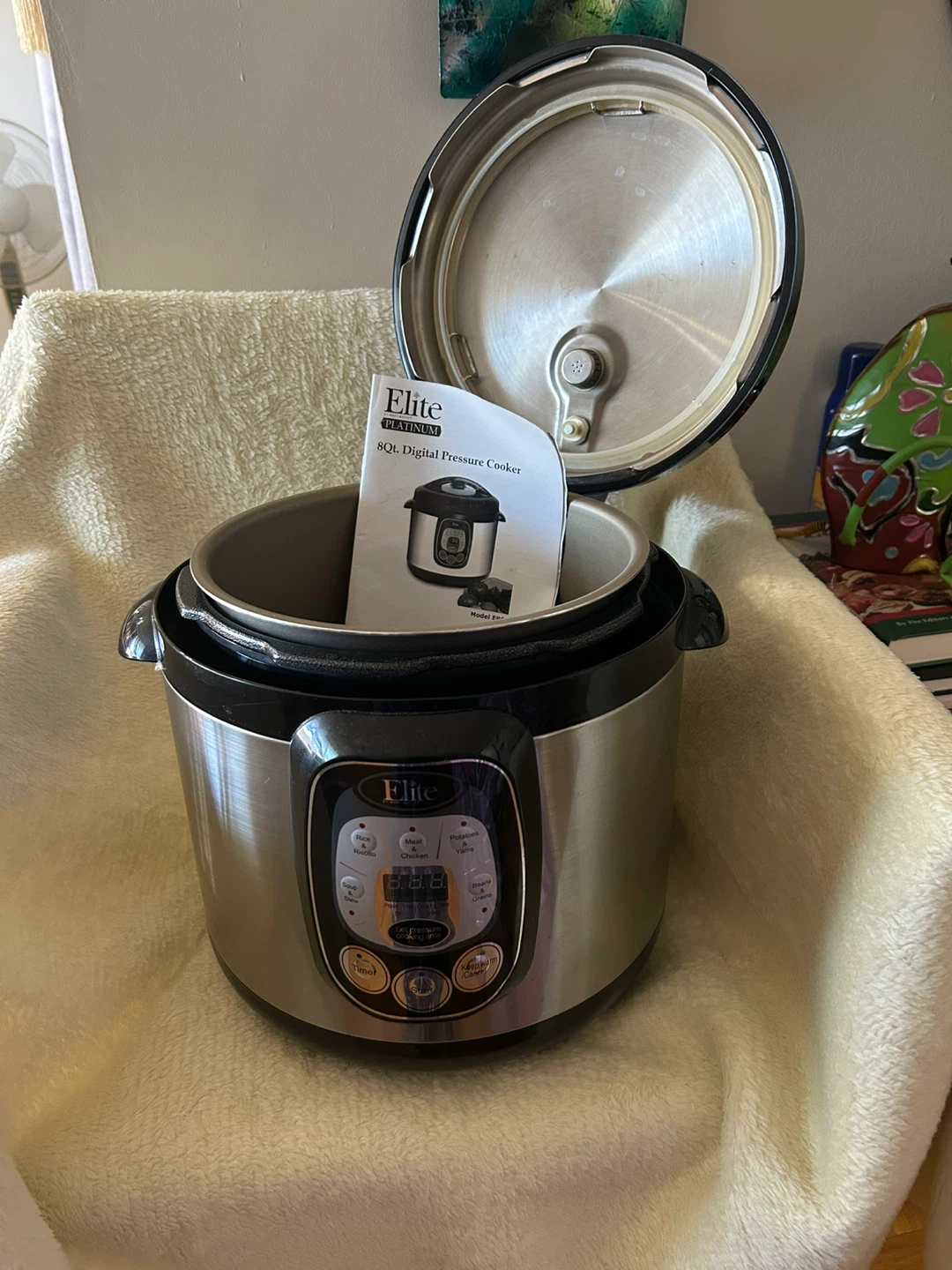 Elite Platinum 8 Qt Digital Pressure Cooker - photo 3