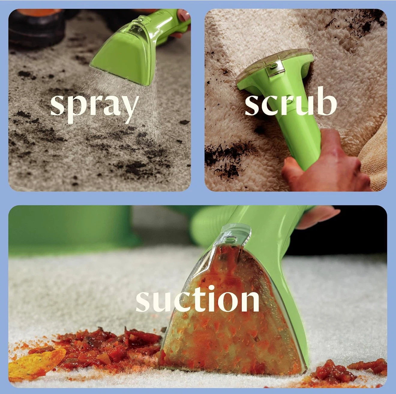 Bissell Little Green Mini Portable Carpet Cleaner - photo 2