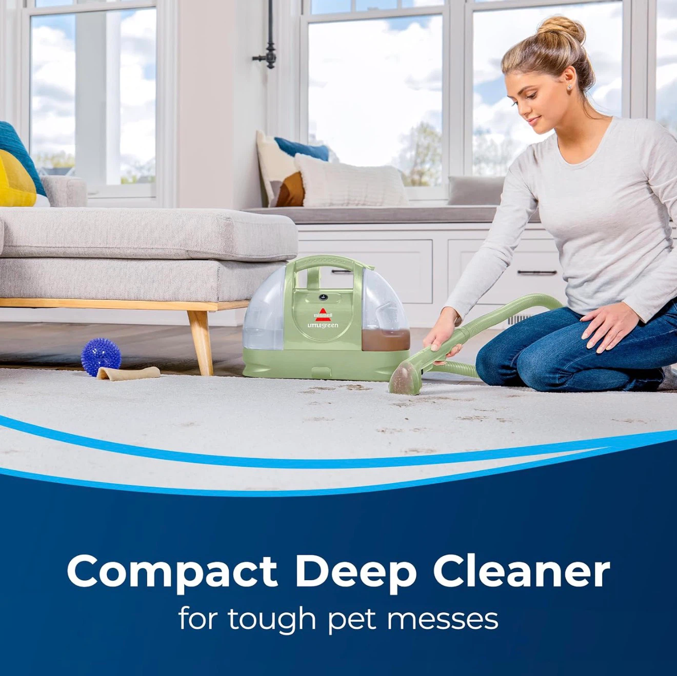 BISSELL Little Green Portable Carpet Cleaner for Carpet - photo 2