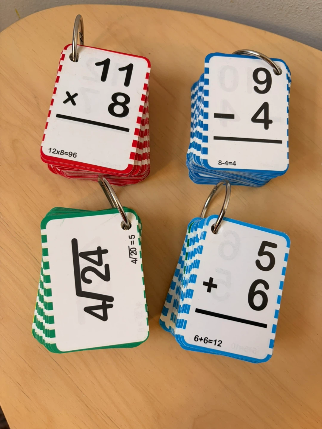 Over 250 math flash cards - photo 2