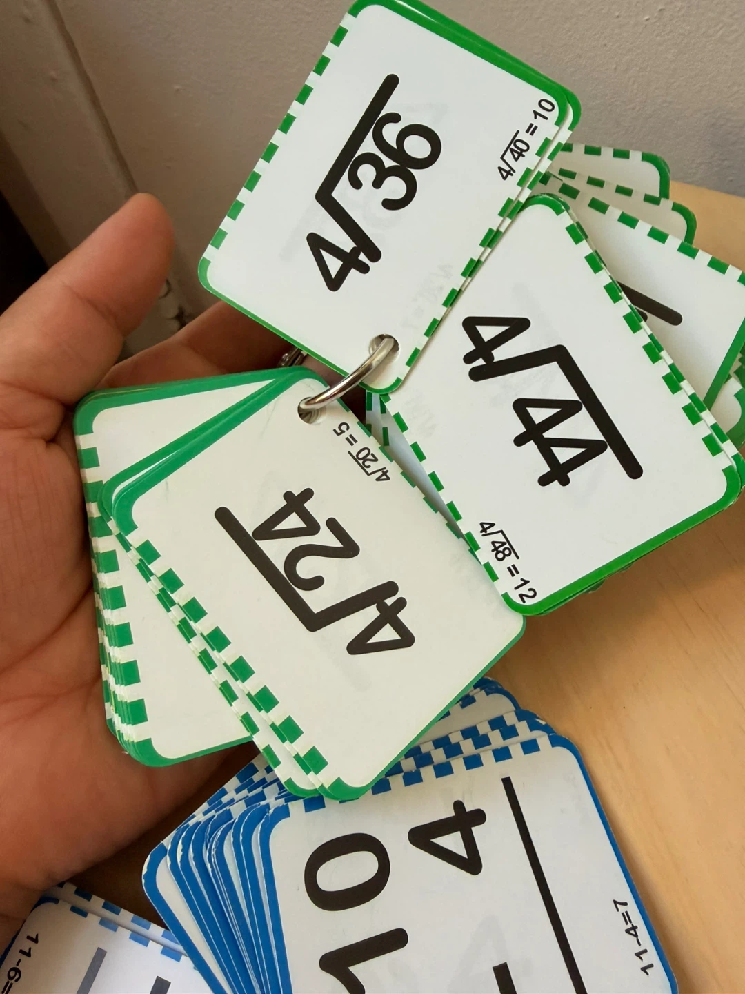 Over 250 math flash cards - photo 5