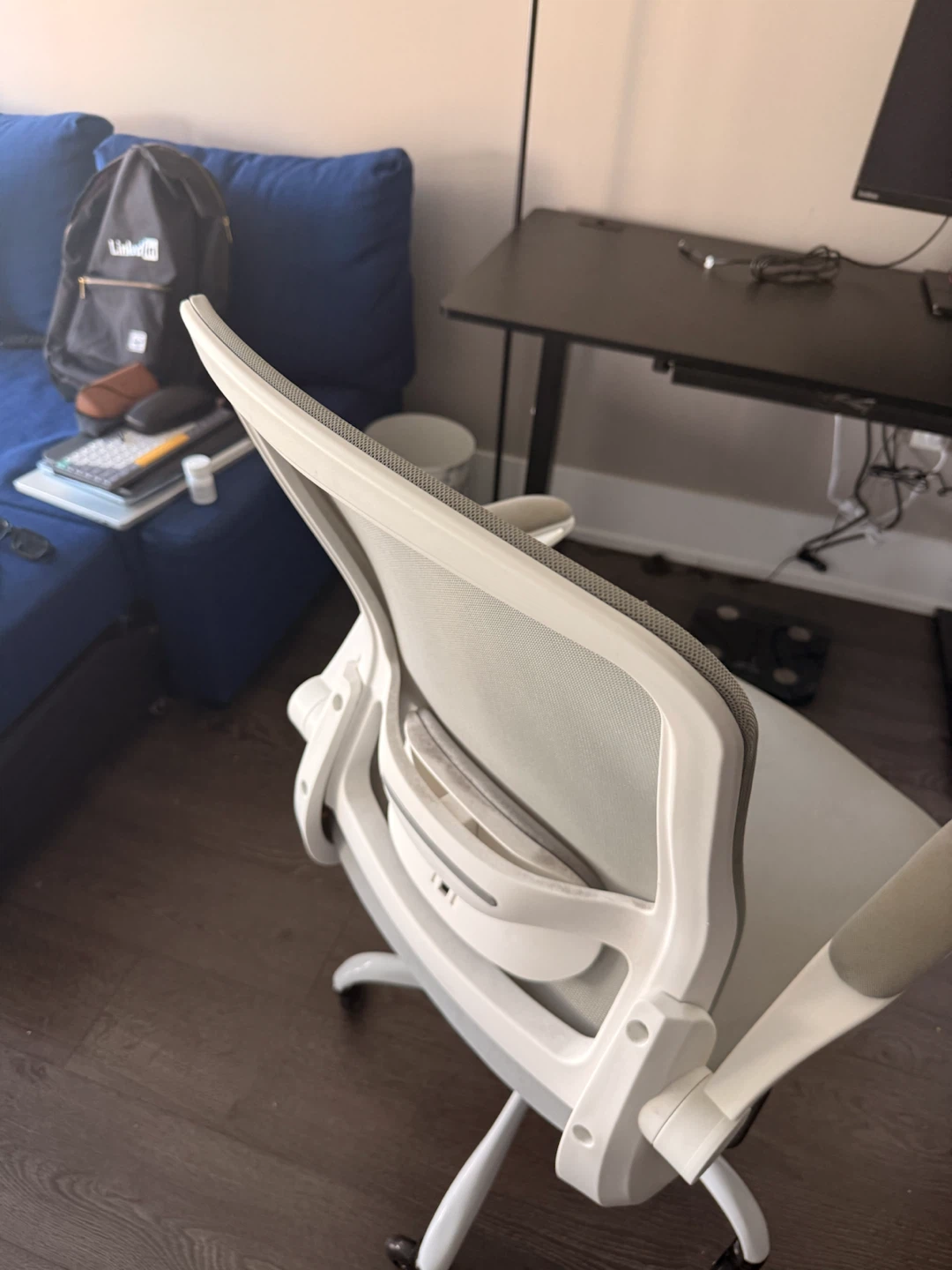White ergonomic office chair