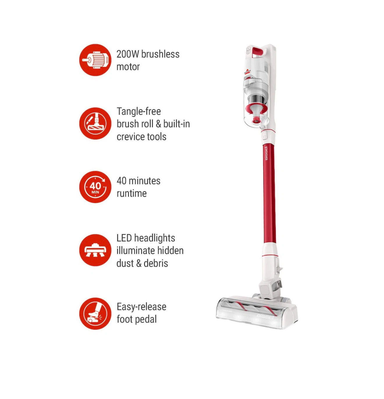 BISSELL Cordless Stick Vacuum Cleaner - photo 2